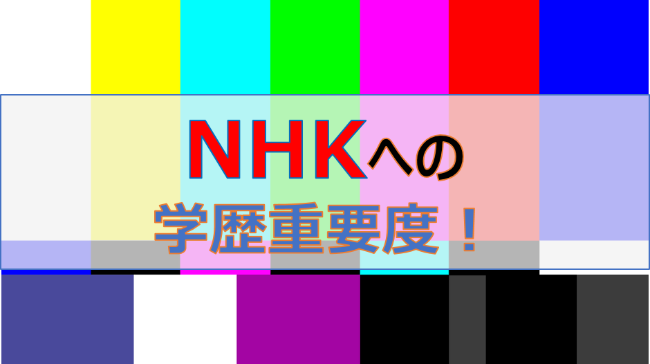 就活 放送大手 Nhk 日本放送協会 に入りやすい大学は 学歴重要度は データは語る 化学ネットワーク 化学解説 業界研究 就職